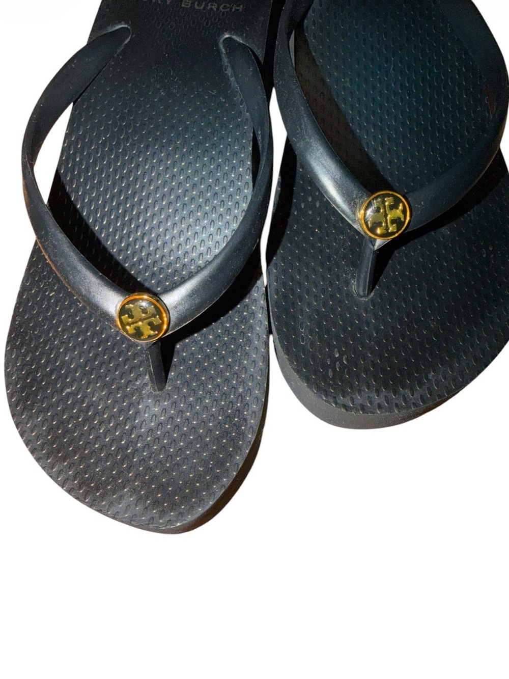 Tory Burch wedge flip flops - Picture 6 of 9